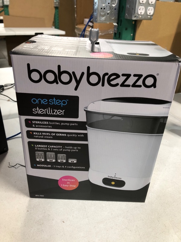 Photo 2 of Baby Brezza 4 in 1 Baby Bottle Sterilizer Machine –***UNOPENED