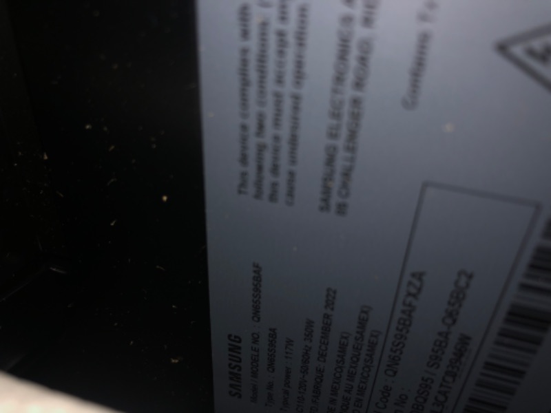 Photo 1 of **used**SAMSUNG 65-Inch Class OLED 4K S95B Series Quantum HDR, Dolby Atmos