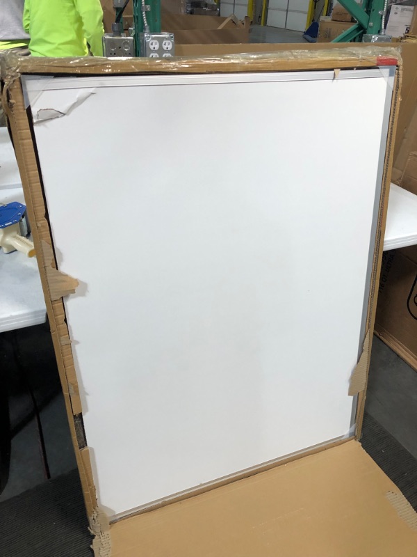 Photo 4 of VIZ-PRO Large Cork Bulletin Board/Foldable Noticeboard, 72 X 48 Inches, Silver Aluminium Frame