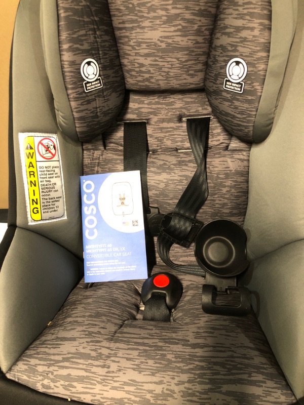 Photo 5 of Cosco Mighty Fit 65 DX Convertible Car Seat (Heather Onyx Gray)