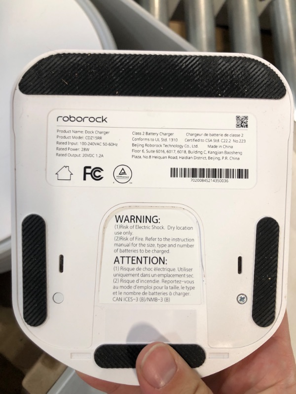 Photo 3 of (READ NOTES) E5 ROBOROCK Robot Vacuum (FOR PARTS) 