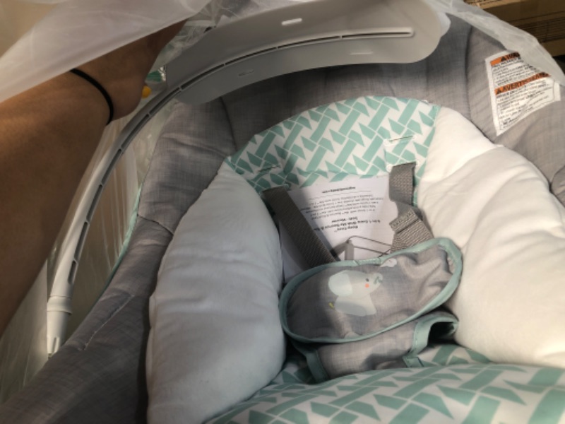 Photo 3 of Ingenuity Keep Cozy 3-in-1 Grow with Me Vibrating Baby Bouncer Seat & Infant to Toddler Rocker - Weaver, Newborn and up