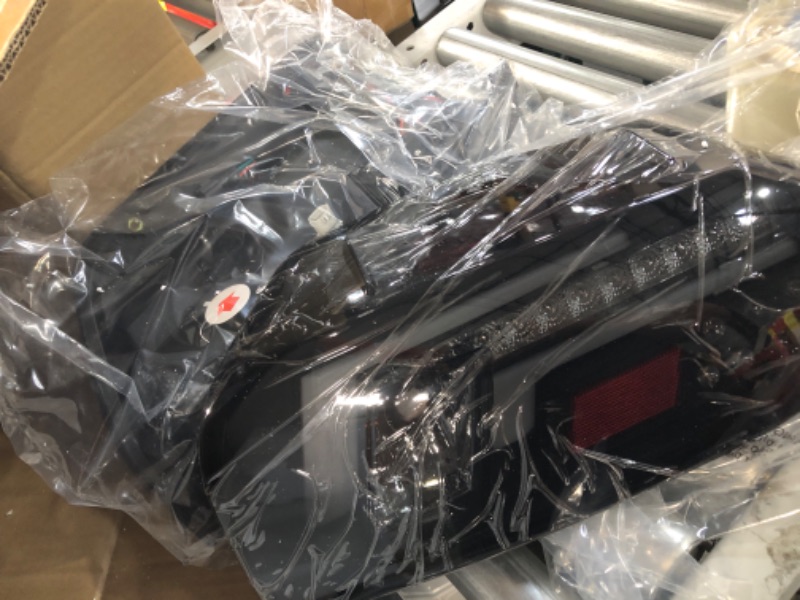 Photo 1 of AUTOWIKI LED Tail lights Fit for 2014-2020 Toyota Tundra Tail Lamps with Black Housing Smoke Lens 2PCS