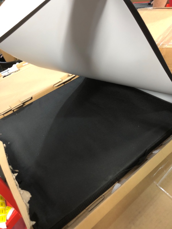 Photo 1 of RALENO Photo Studio Light Box,24"x23"x23" 60W Portable Professional Adjustable Brightness Shooting Tent Kit with 156 LED Lights 4 Colored Backdrops for Product Photography