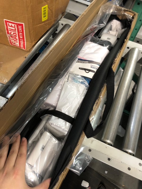 Photo 1 of Abdtech Portable Outdoor Movie Screen, 120 inch 3D Projector Screen Frame Foldable Movie Screen 120Inch