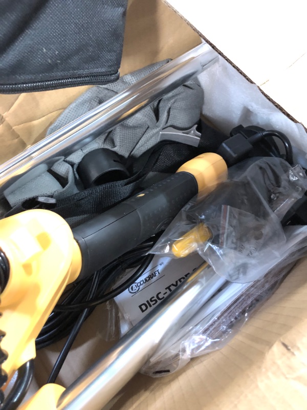 Photo 4 of Drywall Sander, 800W Powerful Electric Drywall Sander with Vacuum, 6 Variable Speed 500-1800RPM, 26' Power Cord