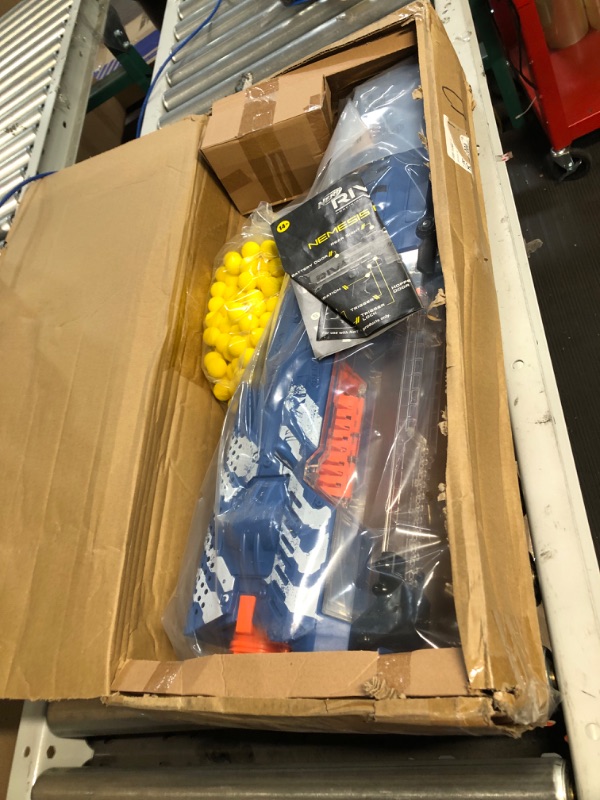 Photo 1 of Nerf Rival Nemesis MXVII-10K, Blue (Amazon Exclusive)