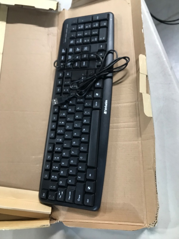 Photo 2 of Slimline Corded USB Keyboard & Mouse - Verbatim 99202