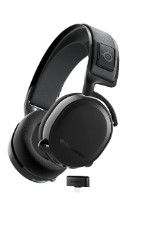 Photo 3 of SteelSeries Arctis 7+ Wireless Gaming Headset - Black & HyperX QuadCast S – RGB USB Condenser Microphone