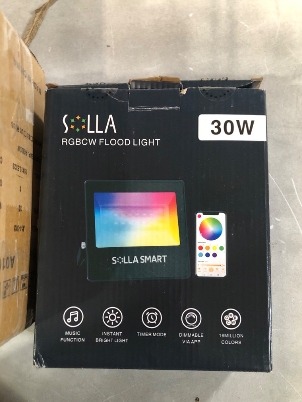 Photo 3 of Outdoor Lights RGBW Flood Lights- Landscape Lighting with Bluetooth