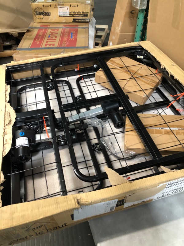 Photo 3 of Linenspa Adjustable Bed Base-Motorized Head and Foot Incline and Linenspa 8 Inch Memory Foam and Innerspring Hybrid Medium-Firm Feel Mattress, King King Adjustable and Mattress Set