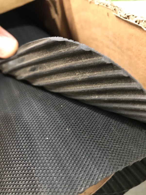 Photo 1 of Armordillo USA 8705865 Horizontal Line Rubber Truck Bed Mat - Black Fits 2015-2022 Chevy Colorado/GMC Canyon 5 Feet (60") Short Bed