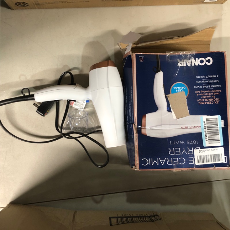 Photo 2 of Conair Double Ceramic Hair Dryer - 1875W