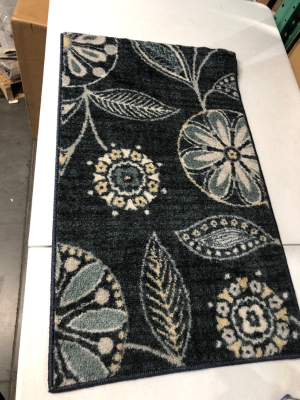 Photo 2 of 
Visit the Maples Rugs Store
4.7 out of 5 stars16,693 Reviews
Maples Rugs Reggie Floral Kitchen Rugs Non Skid Accent Area Carpet [Made in USA], 1'8 x 2'10, Persian Blue
