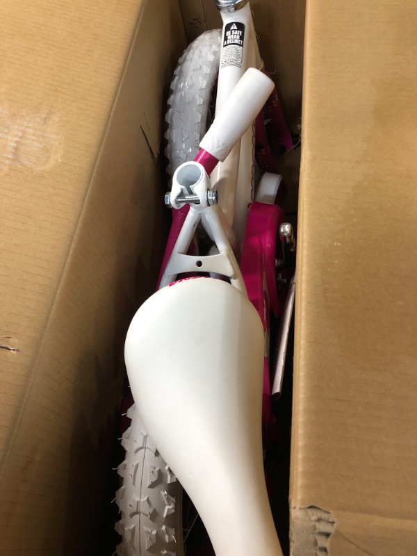 Photo 2 of ** NEW** Dynacraft Magna Sweetheart Bike, 12-20-Inch Wheels, Girls Ages 3-10 Years Old White 12" 