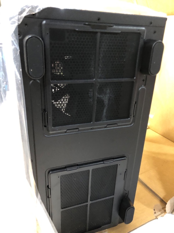 Photo 3 of NZXT H5 Flow Compact ATX Mid-Tower PC Gaming Case – High Airflow Perforated Front Panel – Tempered Glass Side Panel – Cable Management- Black