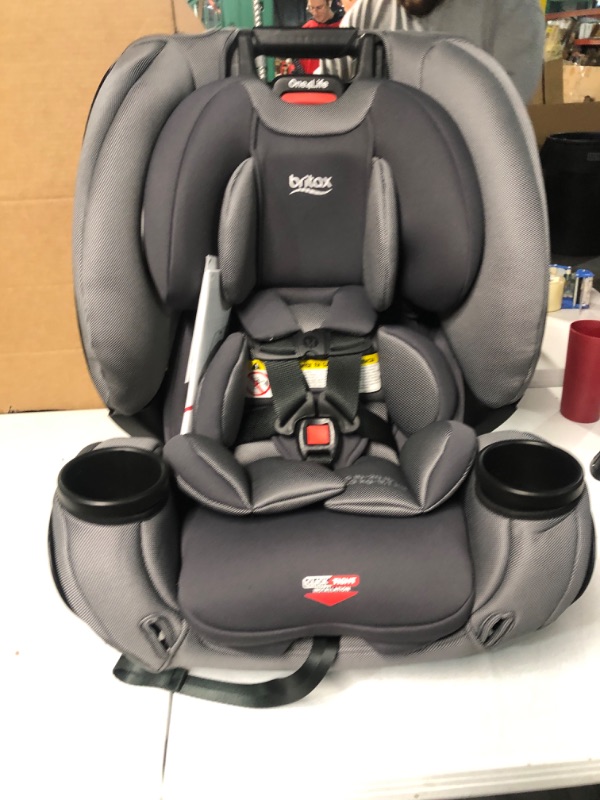 Photo 2 of Britax One4Life ClickTight All-in-One Car Seat – 10 Years of Use – Infant, Convertible, Booster – 5 to 120 pounds - SafeWash Fabric, Drift Drift [New Version]