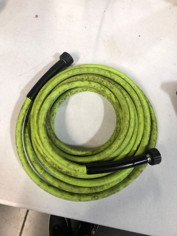 Photo 2 of 
Flexzilla Pressure Washer Hose with M22 Fittings, 1/4 in. x 25 ft., ZillaGreen - HFZPW3425M-E