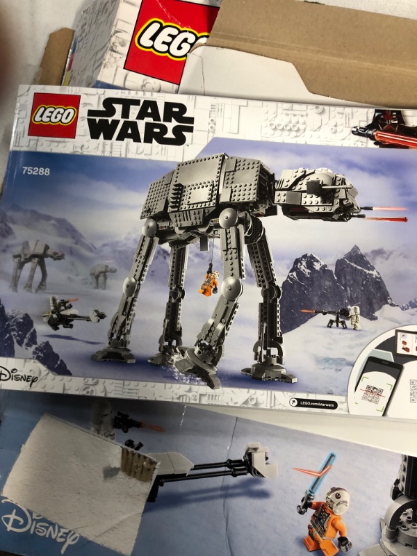 Photo 3 of **may be missing parts** LEGO Star Wars at-at 75288 Building Kit,