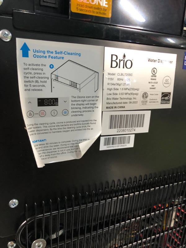 Photo 4 of **used** Brio Moderna Bottom Load Water Cooler Dispenser 