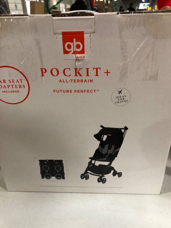 Photo 2 of **SEE NOTES**
gb Pockit+ All-Terrain, Ultra Compact Lightweight Travel Stroller Night Blue, 