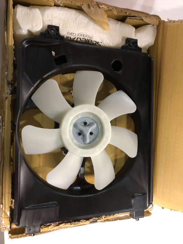 Photo 2 of ***SEE NOTES*** TYC 620420 Cooling Fan Assembly Compatible with 2002-2006 Nissan Altima , Black