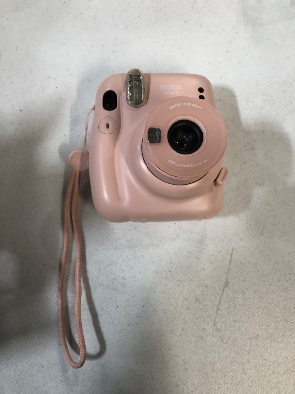 Photo 4 of Fujifilm Instax Mini 11 Instant Camera - Blush Pink Blush Pink Camera Only