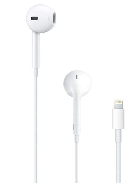 Photo 1 of Apple EarPods Headphones with Lightning Connector. Microphone with Built-in Remote to Control Music