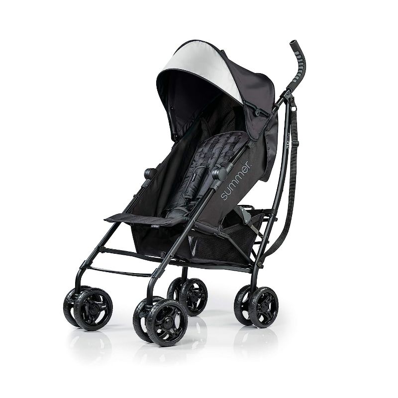 Photo 1 of ***MISSING PARTS - SEE NOTES***
Summer 3Dlite Convenience Stroller, Jet Black