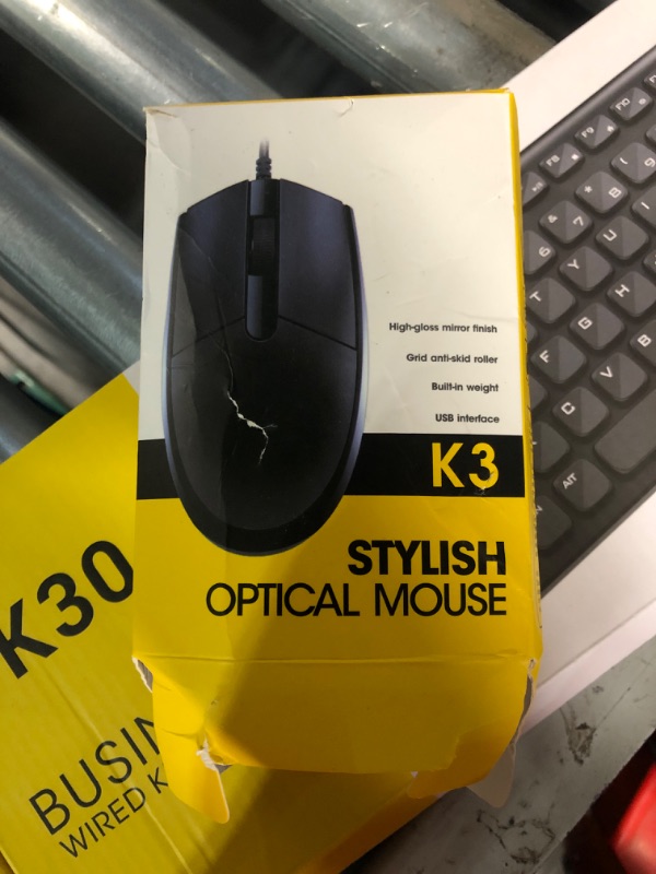 Photo 2 of Durgod Aries M39 Ambidextrous Gaming Mouse - up to 3200 dpi Symetrical ( Black )