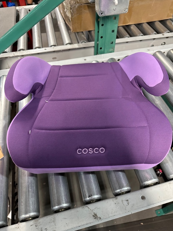 Photo 2 of Cosco Topside Child Safe Belt Positioned Backless Booster Car Seat, Purple Grape