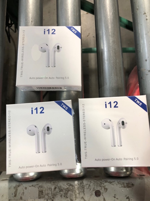 Photo 2 of 3 Wireless Earbuds, Bluetooth Earbuds IPX7 Wireless Bluetooth with Microphone Charging Case 30H