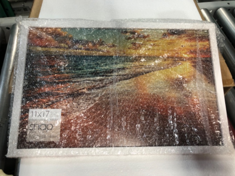 Photo 1 of 11" x 17" Wood Frame White - Gallery Solutions