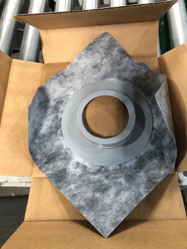 Photo 2 of 12" X 12" Waterproof Bond Flange for Mud Bed Shower Base 3 pack