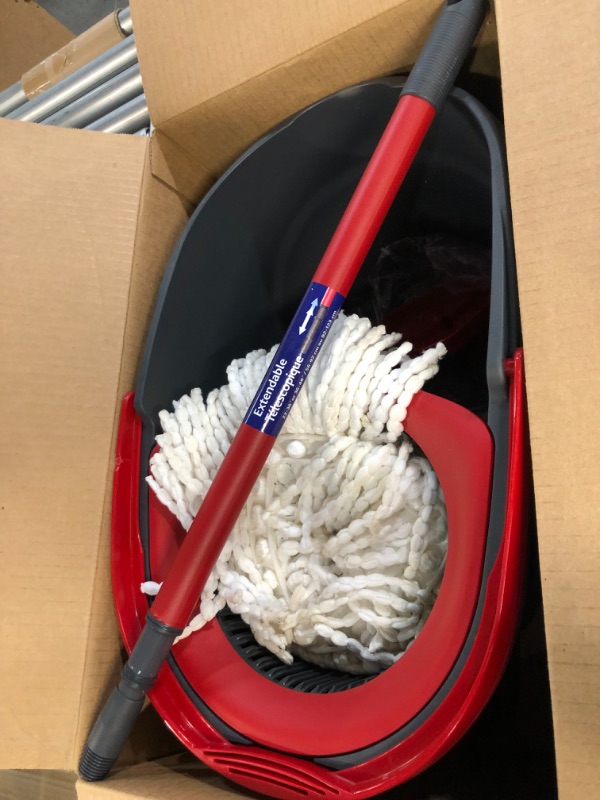 Photo 2 of EasyWring Microfiber Spin Mop with Bucket System
