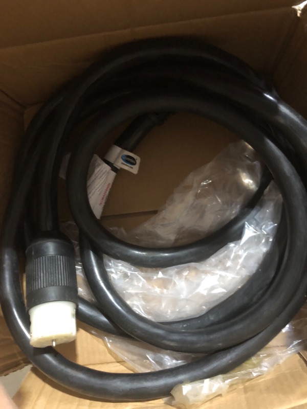 Photo 4 of [READ NOTES]Conntek 1450SS2-25 50 Amp Temp Power Generator Cord, 15-Feet, Black & Reliance Controls PB50 50-Amp (CS6375) NEMA 