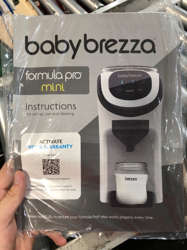 Photo 4 of Baby Brezza Formula Pro Mini Baby Formula Maker – Small Baby Formula Mixer Machine Fits Small Spaces and is Portable for Travel