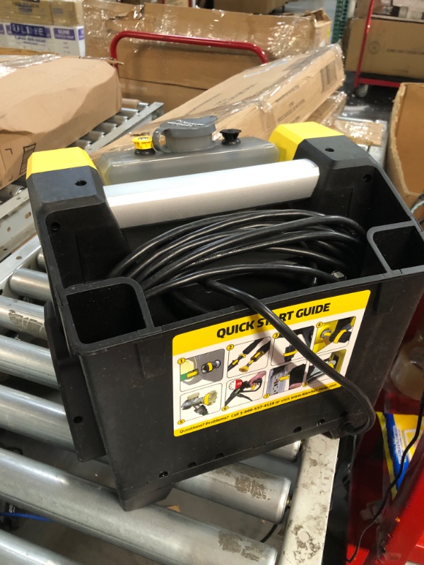 Photo 1 of **PARTS ONLY** Karcher K1700 Cube 1700 PSI 1.2 GPM Electric Power Pressure Washer with Turbo, 15°, & Soap Nozzles