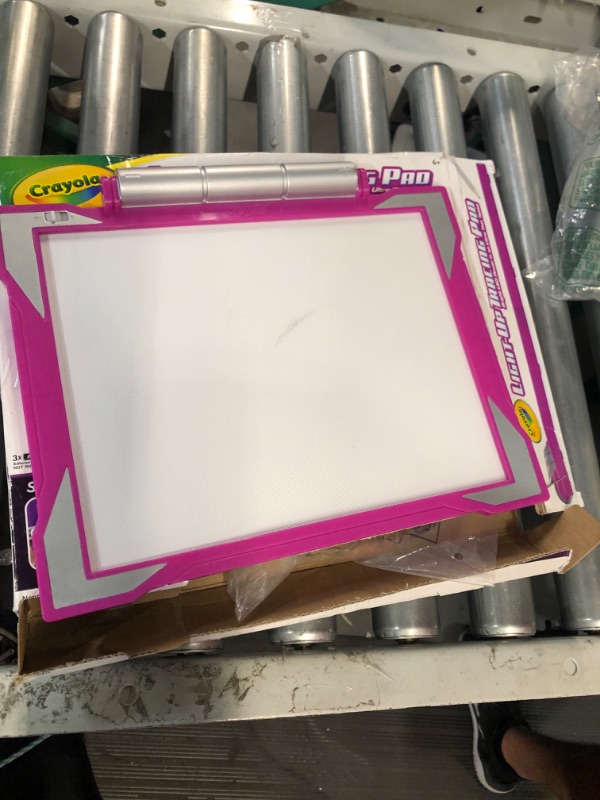 Photo 3 of Crayola Light Up Tracing Pad Pink, Holiday Gifts & Toys for Kids, Age 6, 7, 8, 9 [Amazon Exclusive] Pink Pad