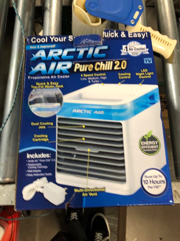 Photo 2 of [FOR PARTS, READ NOTES]
Arctic Air Pure Chill 2.0 Evaporative Air Cooler by Ontel - Powerful, Quiet, Lightweight and Portable Space Cooler with Hydro-Chill Technology 