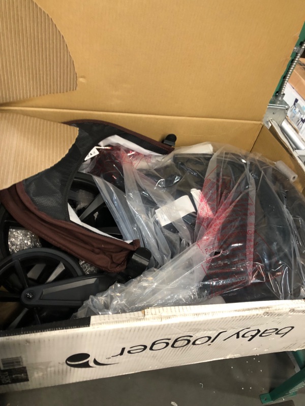 Photo 1 of Baby Jogger® City Select® 2 Single-to-Double Modular Stroller, Eco Collection, Pure Mulberry City Select 2 Stroller Tencel Burgundy