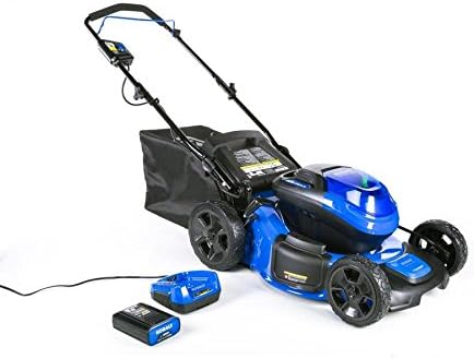 Photo 1 of Kobalt 40-Volt Brushless Lithium Ion 20-in Cordless Electric Lawn Mower 