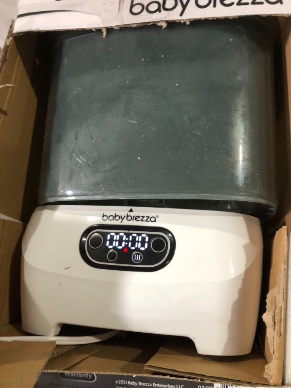 Photo 2 of Baby Brezza Baby Bottle Sterilizer and Dryer Advanced – Electric Steam Sterilization Machine – 