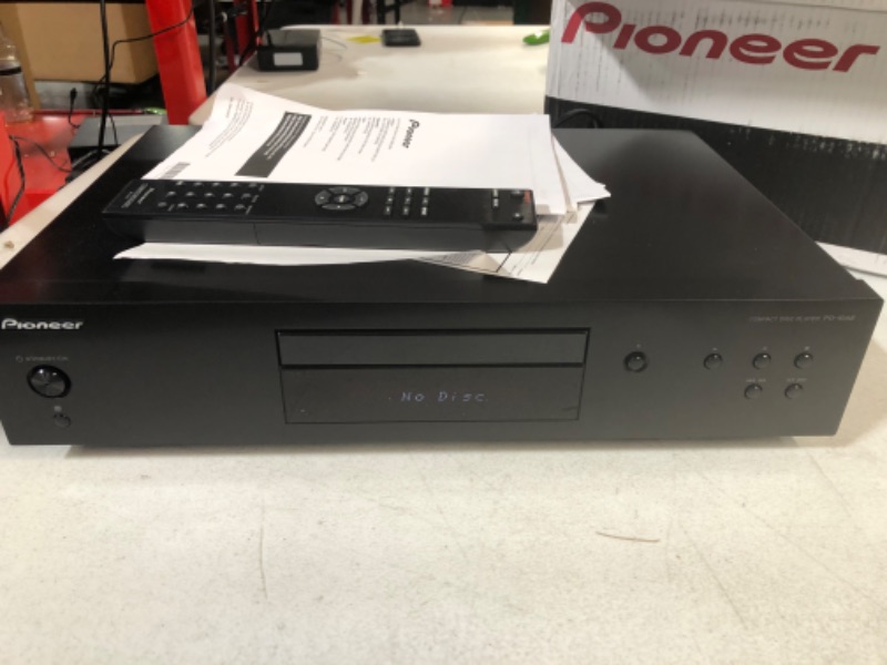 Photo 2 of Pioneer CD Player Home, Black (PD-10AE) 11.4 x 17.1 x 4.1 inches