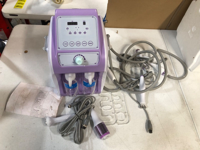 Photo 3 of Hydra-Facial Machine 6 in 1 by UNOISETION - Multifunctional Hydrogen Oxygen Facial Machine 14.96 x 12.2 x 0.14 inches