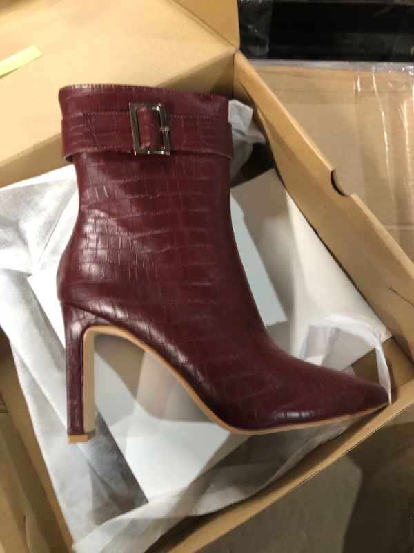 Photo 1 of Women's Ankle Heeled Boots, Size 9