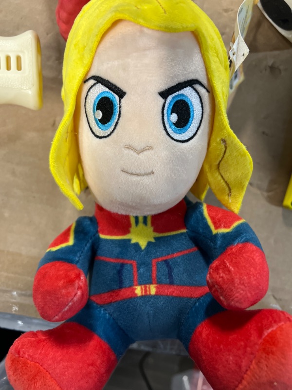 Photo 2 of Captain Marvel Phunny Plush by Kidrobot 8-ASSRT