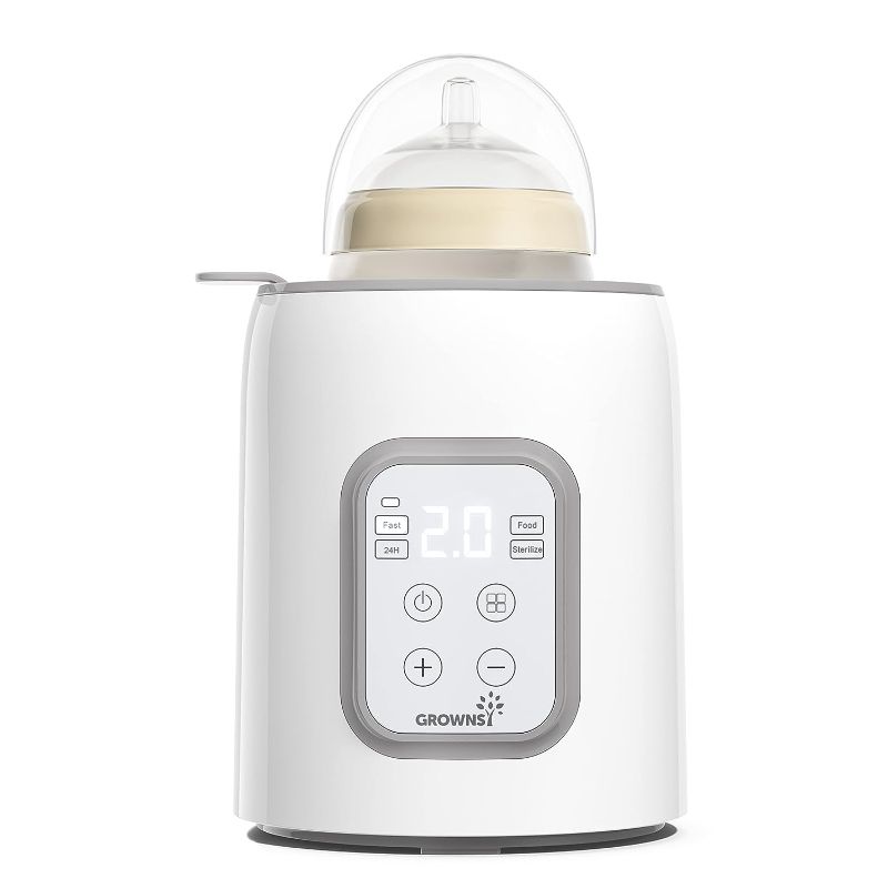 Photo 1 of Bottle Warmer, GROWNSY 8-in-1 Fast Baby Milk Warmer with Timer for Breastmilk or Formula