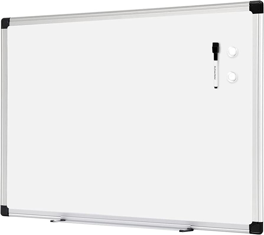 Photo 1 of Amazon Basics Magnetic Dry Erase White Board, 36 x 24-Inch Whiteboard - Silver Aluminum Frame
#1 Best Seller in Dry Erase Boards