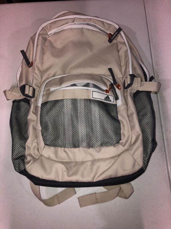 Photo 4 of adidas Energy Backpack One Size Alumina Beige/Onix Grey/Rose Gold